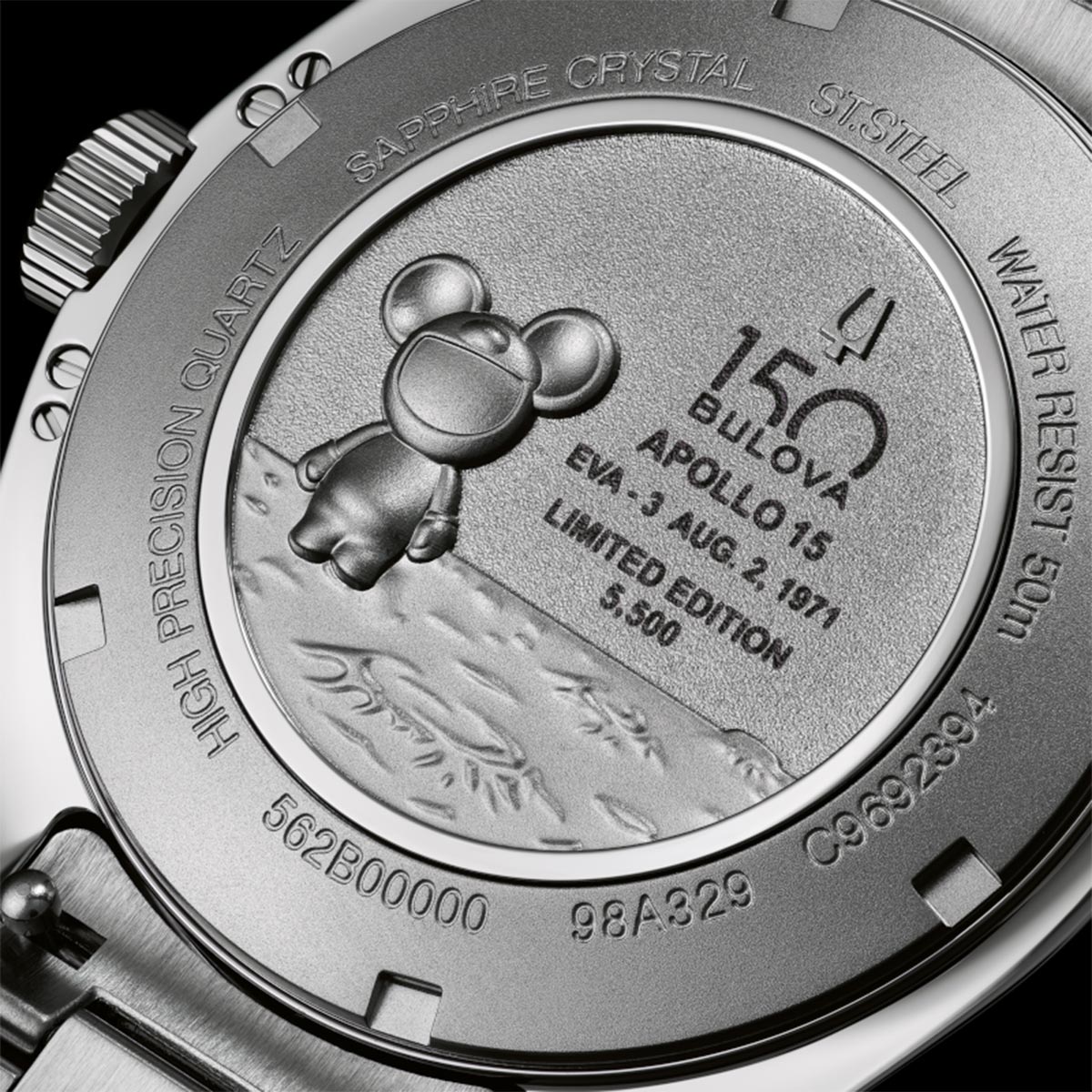 Bulova Limited Edition Lunar Pilot Timascus Chronograph image number 6